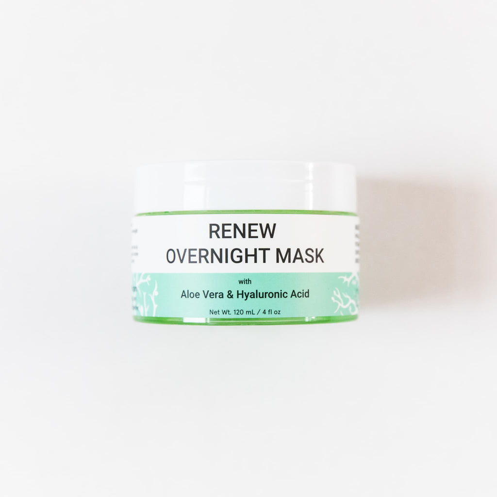 Renew Overnight Sleeping Facial Mask white bg - doppeltree
