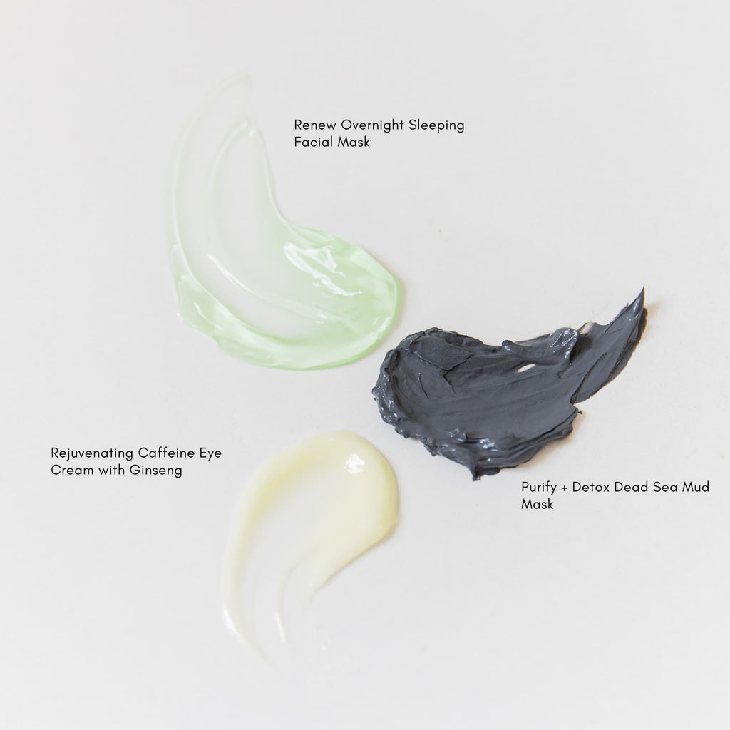 mud mask overnight mask caffeine eye cream - doppeltree