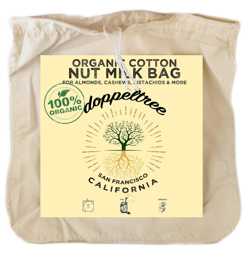 Reusable nut milk bag deals