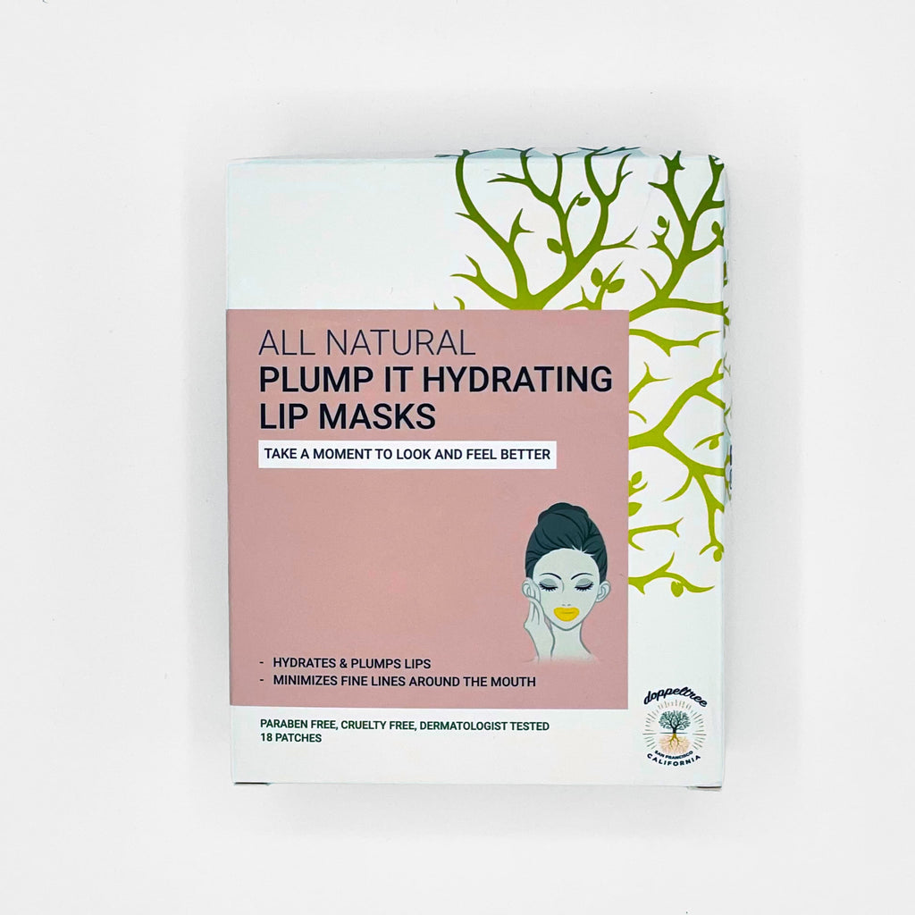 plump it hydrating lip masks front - doppeltree
