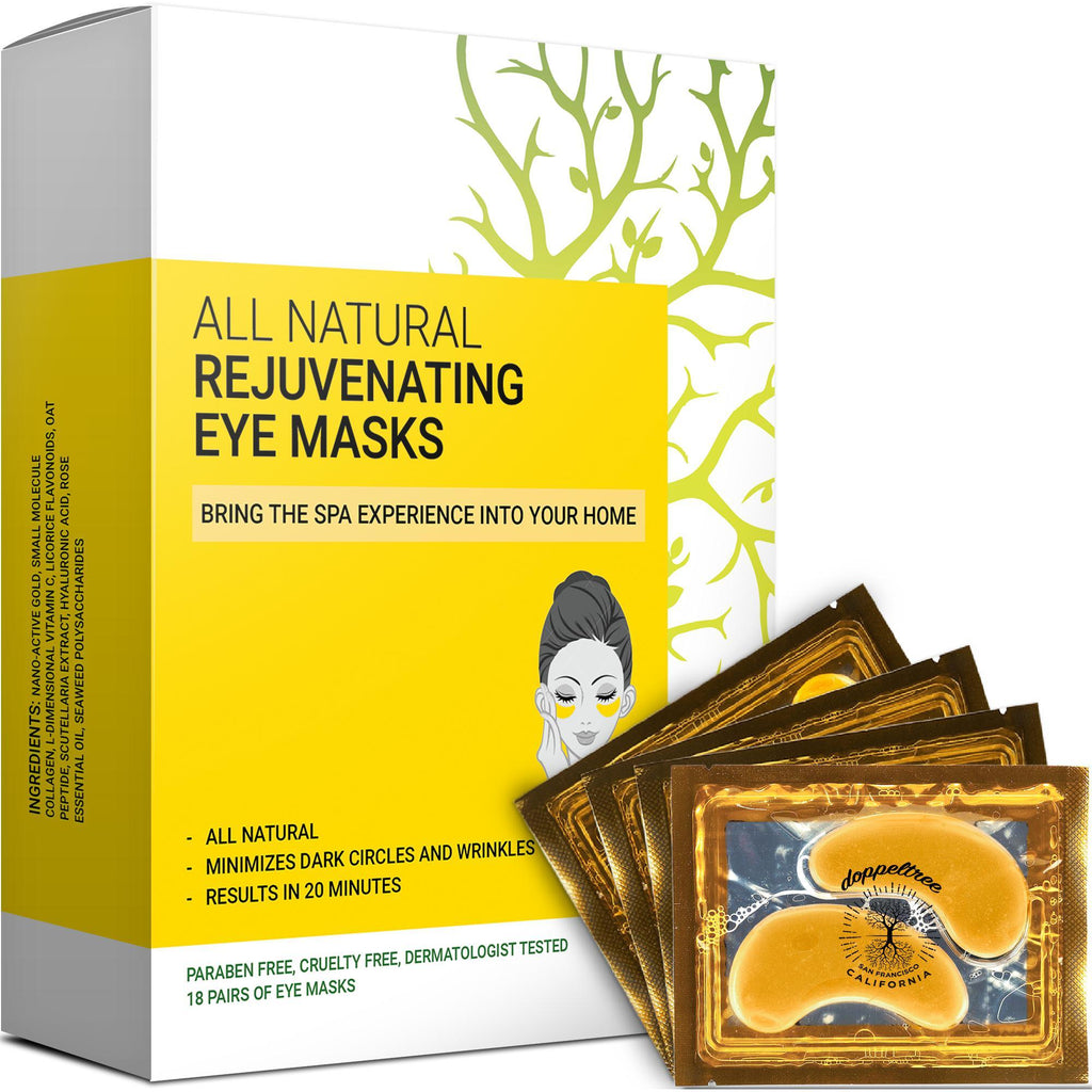 Rejuvenating Under Eye Masks (18 Pairs) box - doppeltree
