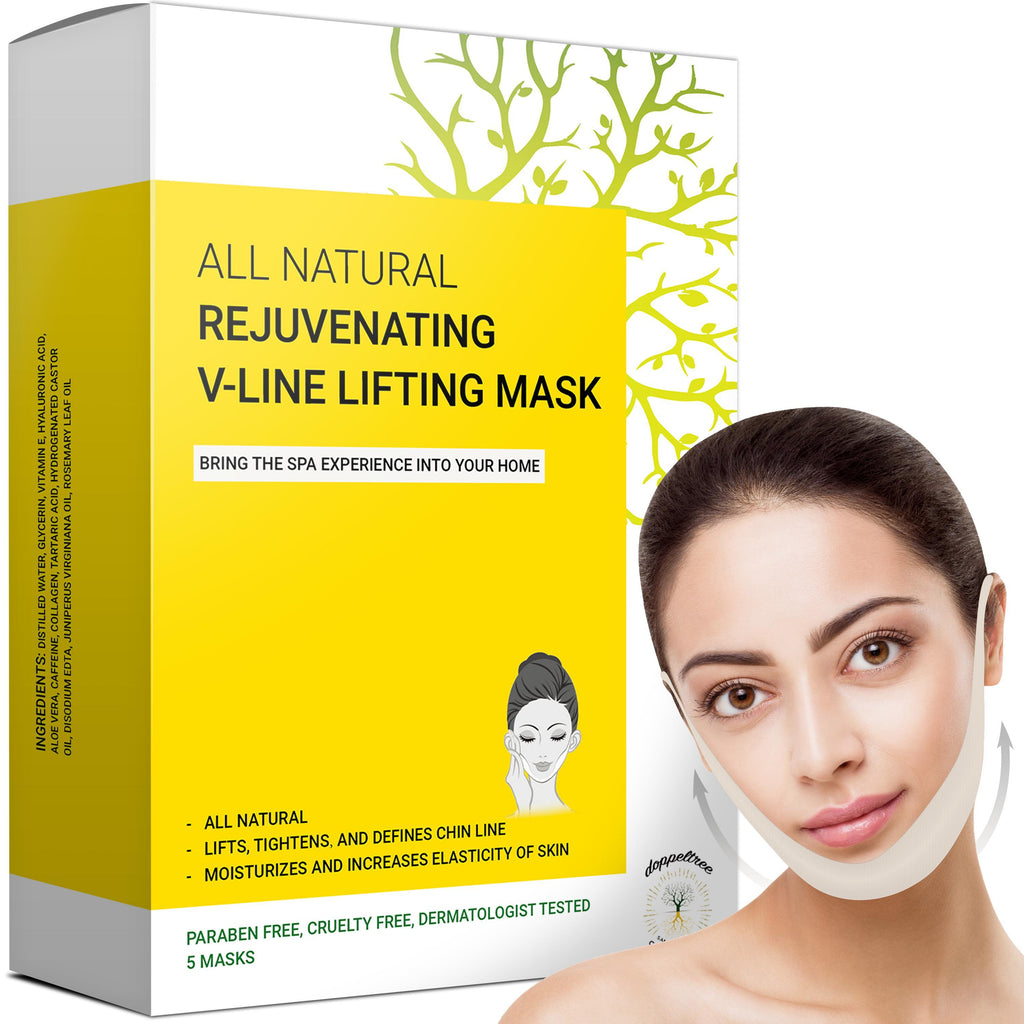 V-Line Lifting Chin Mask (5-masks)-Doppeltree
